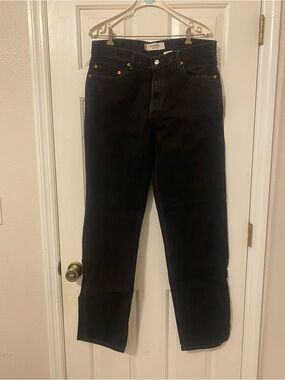 Vintage Lévis 36x36Classic Black relaxed fit men’s Jeans